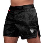 Hayabusa Hex Mid Length Fight Shorts-BLK S