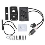 Electric Violin Pickup Set Lightweight Soundhole Pickup Adjustable Silent EQ Pickup Violin Equalizer DIY for Electric CV‑210E