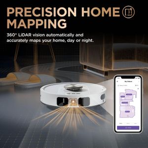 Shark PowerDetect Robot Vacuum Mop – White