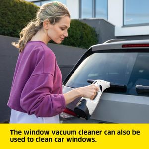 Kärcher WV 2 Plus Cordless Window Vac – Glass and Surface Cleaner