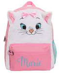 Disney The Aristocats Marie Girls Backpack Plush Luxury 3D Soft Cat School Bag kids Pink Rucksack Travel Lunch Book Bag for Nursery