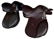 SIE 10'' Small Horse Leather English Pony saddle