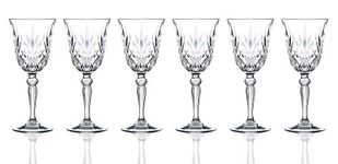 Lorren Home Trends RCR Crystal Melodia Collection Wine Glass Set