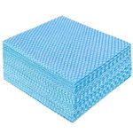 JEBBLAS Blue Cloths,Disposable Cloth,All Purpose Cloths,Kitchen Cloth,Dish Cloths,Disposable Cloths Cleaning,Jay Cloth 50pcs