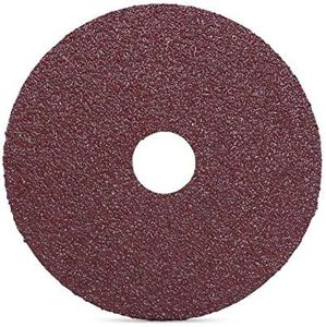 BHA Aluminum Oxide Resin Fiber Sanding and Grinding Discs, 4.5” x 7/8”, 60 Grit - 25 Pack