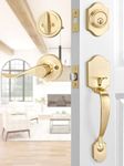 EHOMEWARE 1 Pack Gold Entry Door Ha