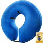 Inflatable Dog Cone, Soft Donut Collar for Small Dogs