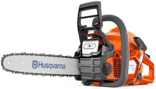 Husqvarna Husqvarna 130 Chainsaw for Home and Garden Use Powerful and Lightweight with 35 cm Bar and X-Torq Motor, 38 cm³, 1.5 kW and Only 4.7 kg Weight