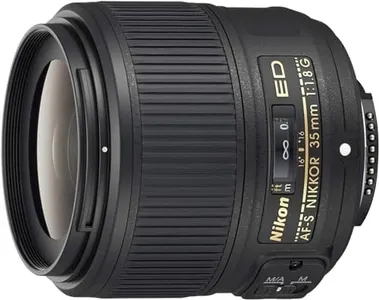 Nikon AF-S NIKKOR 35mm f/1.8G ED Fixed Zoom Lens with Auto Focus for Nikon DSLR Cameras