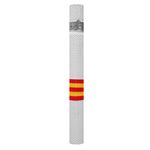 DSC Octopus Cricket Bat Grip, Color - White/Red/Yellow