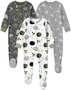 Yoofoss Toddler Pajamas 100% Organic Cotton Baby Sleepers for Boy Girl