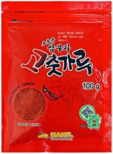 COELO Korean Red Pepper Powder (100g 3.5 oz.) Spicy Gochugaru Flakes Spice Seasoning Asian Food K-Food Kimchi Stew Stir-fry Dried Powdered Hot Red Chili 100% MSG/Gluten/Sugar Free VEGAN 1.0 Count