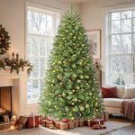 SHareconn 7.5ft Pre Lit Christmas T