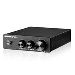 AIYIMA 1PCS A04 2.0/2.1 Desktop Amplifier tpa3251+ne5532 175w*2 with Treble and bass Adjustment HiFi Amplifier RCA/3.5mm Input Home Speaker System