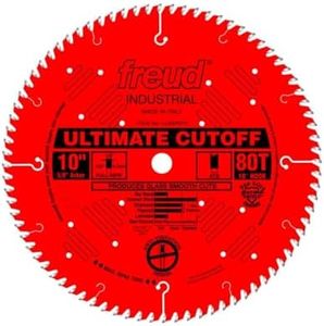 Freud LU85R010: 10" Carbide Tipped Saw Blade for Crosscutting