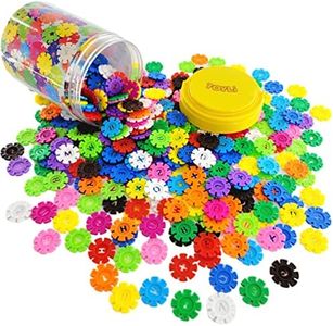 TOYLI Smart Coins 500 Pieces Interlocking Discs Set, Kids STEM Toys, Kindergarten Classroom Must Haves