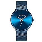 Mens Watches Ultra-Thin Minimalist 