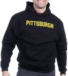 Pittsburgh | Classic Retro Style Pennsylvania PA City Pride Men Women T-Shirt, Hoody - Black, XX-Large