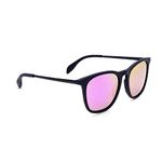 William Painter The Oasis Polarized Sunglasses, For Men and Women, Black/Pink, Small