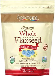 Spectrum Organic Whole Flaxseed, 15 Oz Bag