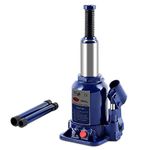 Auto Pearl Hydraulic Bottle Jack 5 Ton Compatible with All Cars |Red/Blue