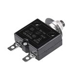 Akozon transformer thermal trip switch + circuit breaker, manual reset breakers push button over current overload protector (8a)