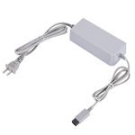 Power Supply for Wii, Power Supply Adapter Cable for Nintendo Wii 110-240V, Over-Current, Over-Voltage, Short-Circuit, Over-Temperature and Over-Power Protection(US Plug)