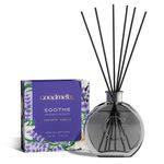 GoodMelts Lavender & Vanilla Reed Diffuser Set | Soothe Aromatherapy | 100 ml with 6 Fiber Reed Sticks | Long-Lasting Home Fragrance (Up to 60 Days) | Air Freshener for Room, Bedroom & Bathroom