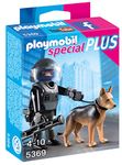 Playmobil 5369 Special Plus Tactical Police Dog Unit, Fun Imaginative Role-Play, PlaySets Suitable for Children Ages 4+