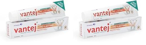 Vantej : Sensitivity Protection Toothpaste| 100 Grams| Gives Long Lasting Sensitivity Protection And Tooth Sensitivity Healing| Dentist Recommended| Desensitizing Toothpaste| Braille Enabled Pack