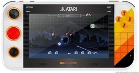MY ARCADE Atari Gamestation Go, Retro Portable Gaming Console with 200+ Games, 7-inch Screen, Wi-Fi, Rechargeable Battery