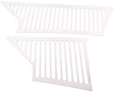 Qiosreui Hood Latch Lock Trim Cover Fit for Hummer H2 2003-2009,Hood Latch Decorative Sticker, Hood Latch Kit Accessories, 4PCS