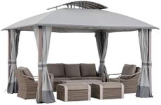 Sunjoy 11 ft. x 13 ft. Gazebo with 