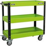 Sealey Cx110Hv Workshop Trolley 3-Level Heavy-Duty - Hi-Vis Green