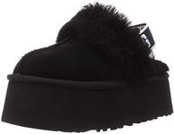 UGG womens Funkette Slipper, Black,