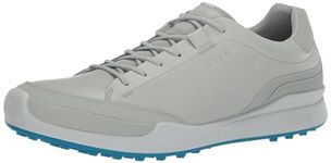 ECCO Men's Biom Hybrid Hydromax Water Resistant Golf Shoe, Concrete/Concrete, 11-11.5