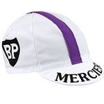 ZEITBIKE Outdoor Vintage - Anti Sweat Cotton Cycling Cap | L’Eroica, Tour de France, Giro D’Italia Style Bicycle Cap,Team Jersey Caps, Mercier, One Size-Medium