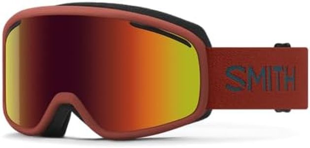 Smith Unisex Adult Vogue Snow Sport Goggle - Terra Frame | Red Sol-X Mirror Lens