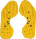 Perfect Magnets Acupressure n Magnetic Shoe Sole for Heel Pain with SuJok Ring & Reflexology Chart for Hand n Feet - Yellow