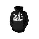 The Godfather Hoodie Logo Official Mens Black