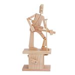 The Guitarist - Timberkits Self-Assembly Wooden Construction Moving Model Kit