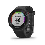 Garmin Forerunner 45s, 39MM Easy-to-Use GPS Running Watch with Garmin Coach Free Training Plan Support, Black