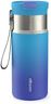 Contigo DualSip Insulated Stainless Steel Water Bottle with 2-Way Lid and Carrying Strap, 16 oz (473 ml), Indiglow Ombre