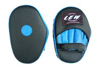 LEW Classic PU Leather Straight Focus Pads , Blue/Black