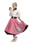 Adult Grand Heritage Black 50's Poodle Skirt