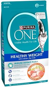 PURINA ONE Adult Dry Cat Food Healthy Weight Chicken 1.4kg