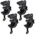 4 Pcs Universal Bracket Clamp LED Lamp Accessories Desk Clamp Work Light Mounting Bracket Table Mounting Clamp for Desk Lamp Magnify Lamp Tablet Holder