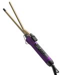 DSHOW Thin Curling Tongs, Professional Curling Tongs for Short Hair,18 Heat Setting 60-230°C for All Hair Types, Curling Tongs for Curler Long & Short Hair