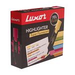 Luxor 1851 Highlighter - Pink - Box of 10