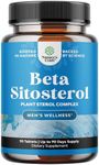 Plant Sterols Complex with Beta Sitosterol - 500mg Beta-Sitosterol Sterols and Stanols Supplement for Heart Health and Prostate Support - Heart and Prostate Health Supplement for Men - 90 Tablets